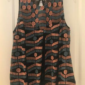 Anthropologie embroidered top